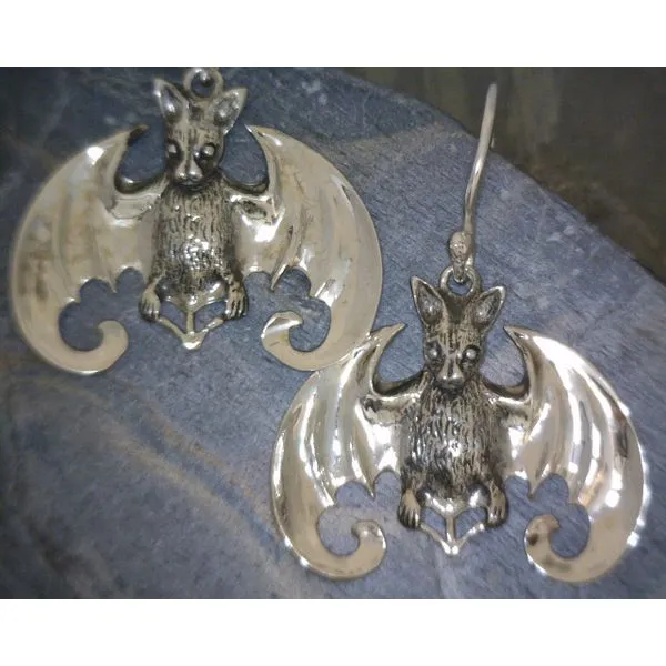 SS Bat Earrings Vulcan's Forge LLC KANSAS CITY, MO