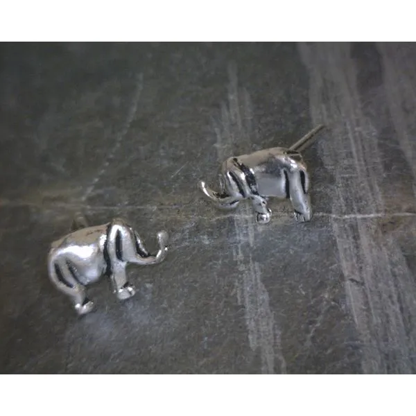 SS Elephant Earring Vulcan's Forge LLC Kansas City, MO