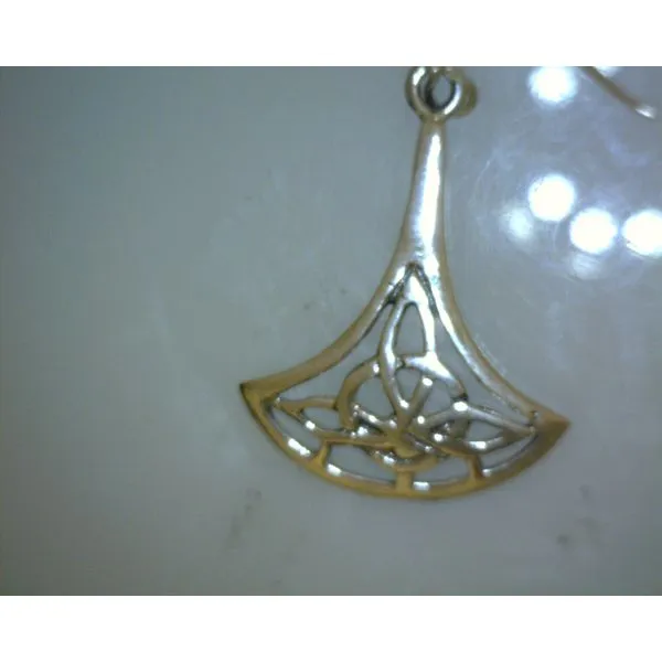 SS Celtic Fan Drop Earrings Vulcan's Forge LLC KANSAS CITY, MO