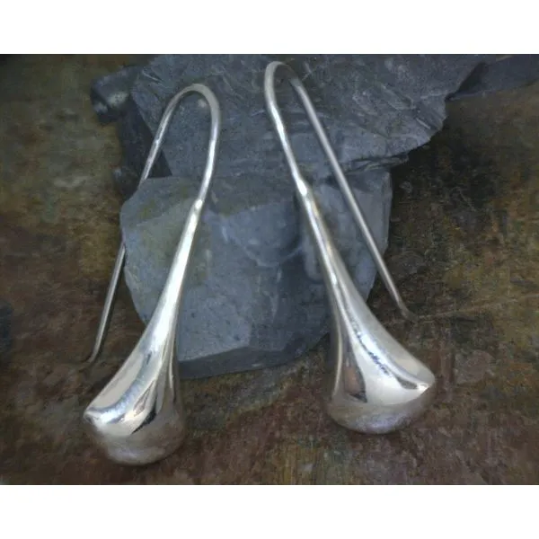 SS Wire Droplet Earrings 10mm Vulcan's Forge LLC KANSAS CITY, MO