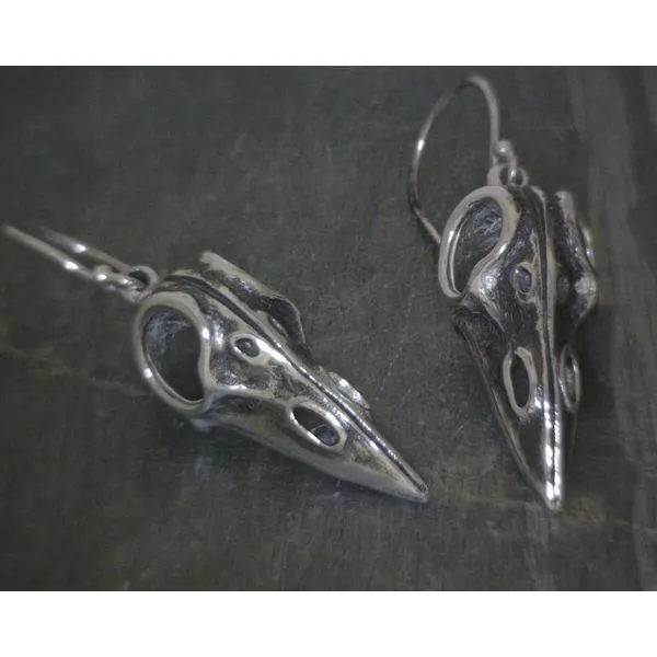 SS Raven Skull Earring Vulcan's Forge LLC KANSAS CITY, MO