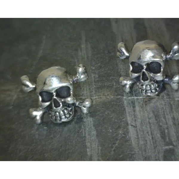 SS Crossbones and Skull Stud Vulcan's Forge LLC Kansas City, MO