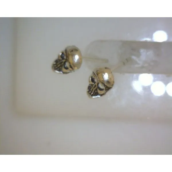 Skull Post Earrings Vulcan's Forge LLC KANSAS CITY, MO
