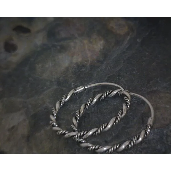 SS Celtic Accents and Silver Ball Hoops Vulcan's Forge LLC KANSAS CITY, MO