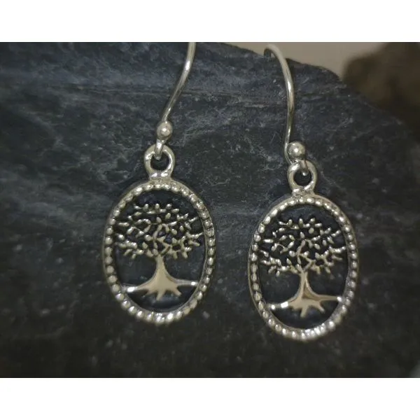 SS Tree of Life Drop Earring Vulcan's Forge LLC KANSAS CITY, MO