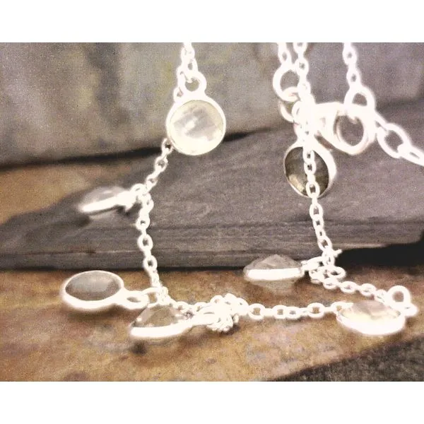 Sterling Silver Multi Stone Necklace Vulcan's Forge LLC Kansas City, MO