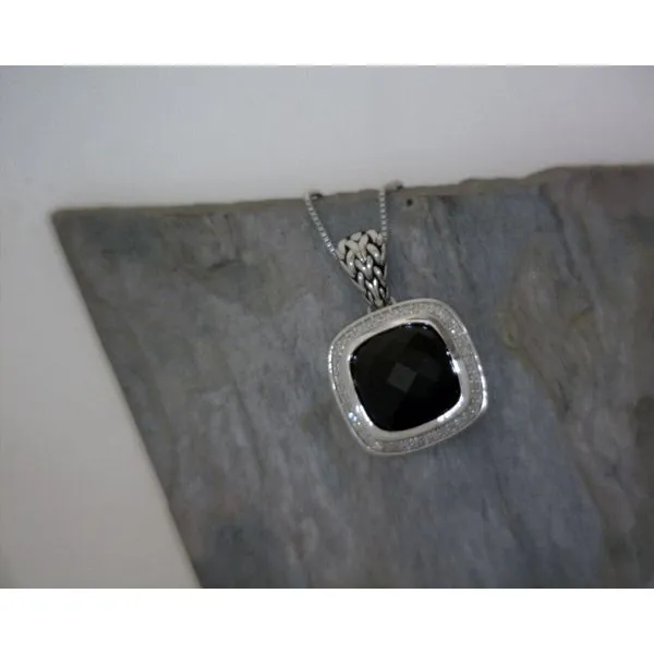 Sterling Silver Black Onyx Pendant Vulcan's Forge LLC KANSAS CITY, MO