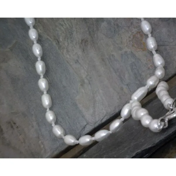 Sterling Silver Pearl Necklace Vulcan's Forge LLC KANSAS CITY, MO