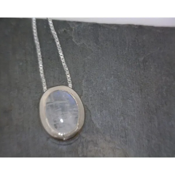 Sterling Silver Moonstone Pendant Vulcan's Forge LLC KANSAS CITY, MO