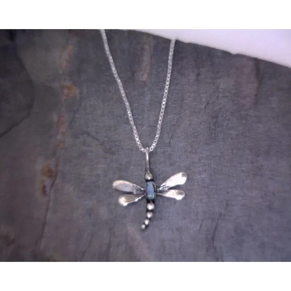Sterling Silver Dragonfly Pendant Vulcan's Forge LLC KANSAS CITY, MO