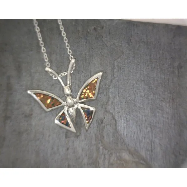 Sterling Silver Butterfly Pendant Vulcan's Forge LLC KANSAS CITY, MO