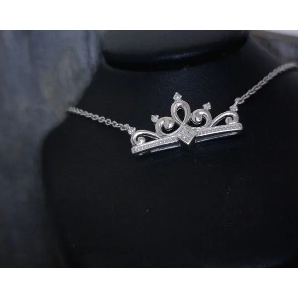 SS Diamond Crown Necklace Vulcan's Forge LLC KANSAS CITY, MO