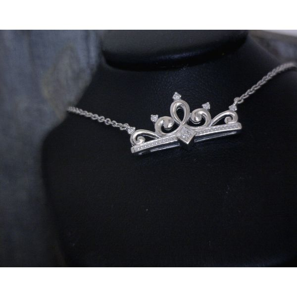 SS Diamond Crown Necklace Vulcan's Forge LLC Kansas City, MO