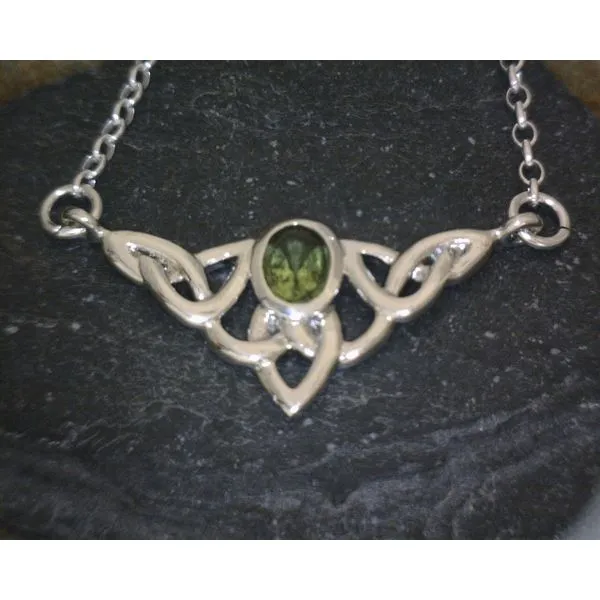 SS Celtic Knot Peridot Vulcan's Forge LLC KANSAS CITY, MO