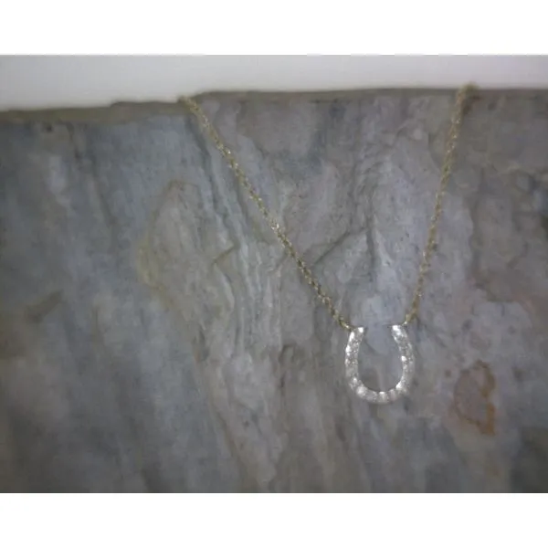 10kyg Diamond Horseshoe Necklace Vulcan's Forge LLC KANSAS CITY, MO