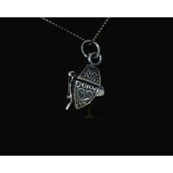 SS Keepsake Decorative Container Necklace Vulcan's Forge LLC KANSAS CITY, MO