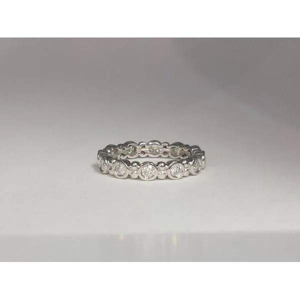 Diamond Band w/ Bezels Wallach Jewelry Designs Larchmont, NY