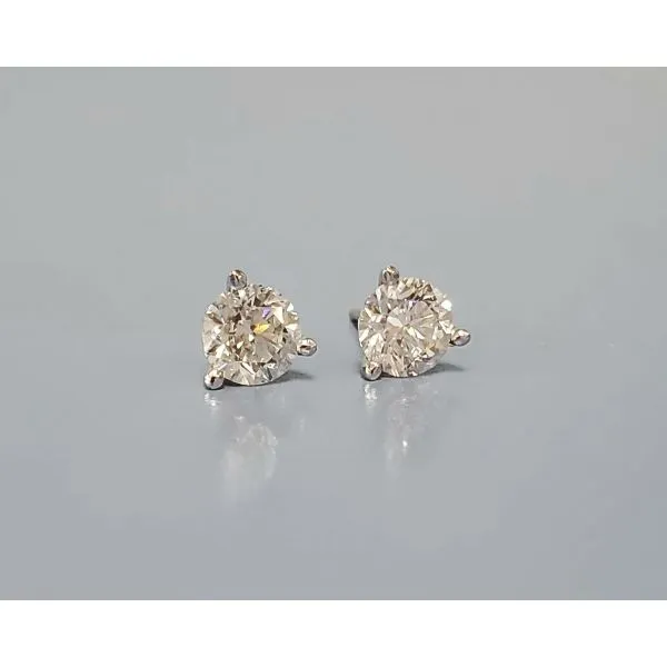 Diamond Stud Earrings Image 2 Wallach Jewelry Designs Larchmont, NY