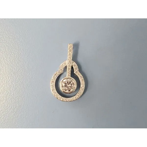 18k Diamond Pendant Wallach Jewelry Designs Larchmont, NY