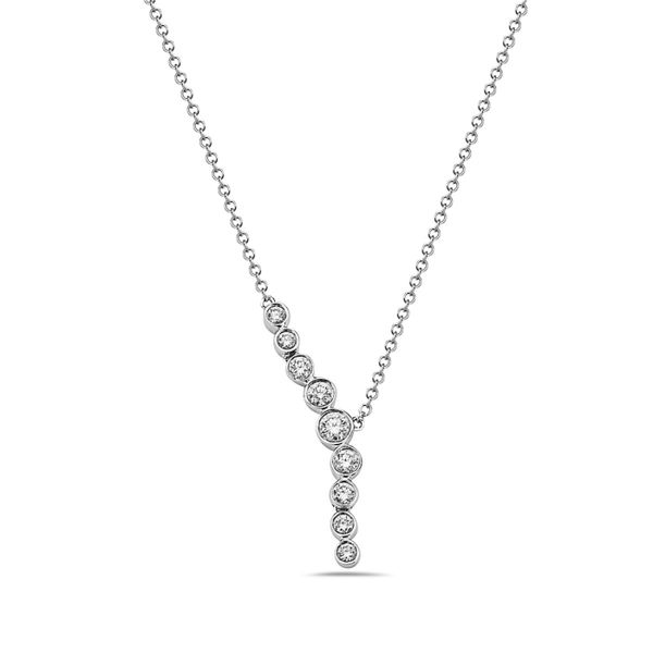 Cascading Diamonds Necklace Image 2 Wallach Jewelry Designs Larchmont, NY