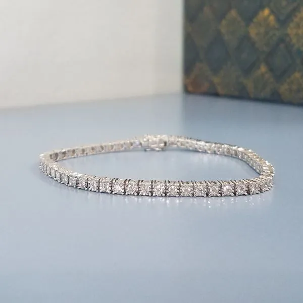 Diamond Tennis Bracelet Wallach Jewelry Designs Larchmont, NY