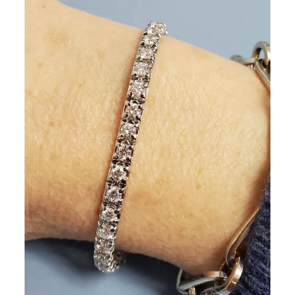Tennis Bracelet w/Lab Grown Diamonds Wallach Jewelry Designs Larchmont, NY