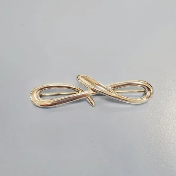 Tiffany & Co. Sterling Silver Infinity/Letter 