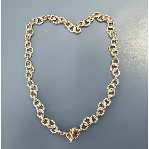 Sterling Silver Links of London Toggle Necklace Wallach Jewelry Designs Larchmont, NY
