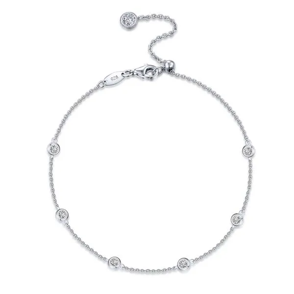 Lafonn Sterling Silver & Simulated Diamonds By The Yard Bracelet Wallach Jewelry Designs Larchmont, NY