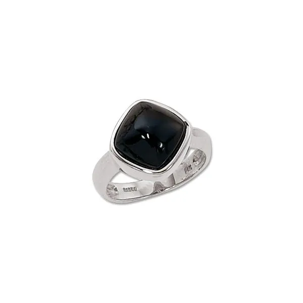 Silver Ring w/Onyx Wallach Jewelry Designs Larchmont, NY