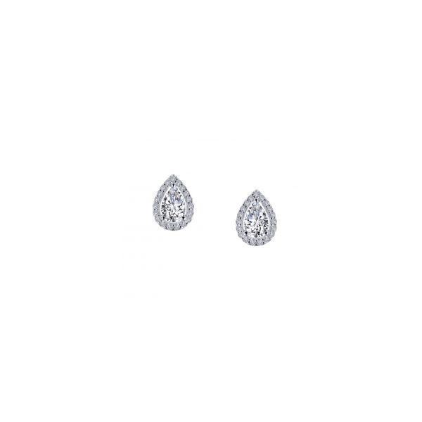 Lafonn Sterling Silver & Simulated Diamond Stud Earrings Wallach Jewelry Designs Larchmont, NY