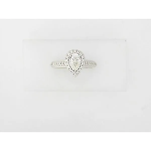 14K White Gold Diamond Engagement Ring Ware's Jewelers Bradenton, FL