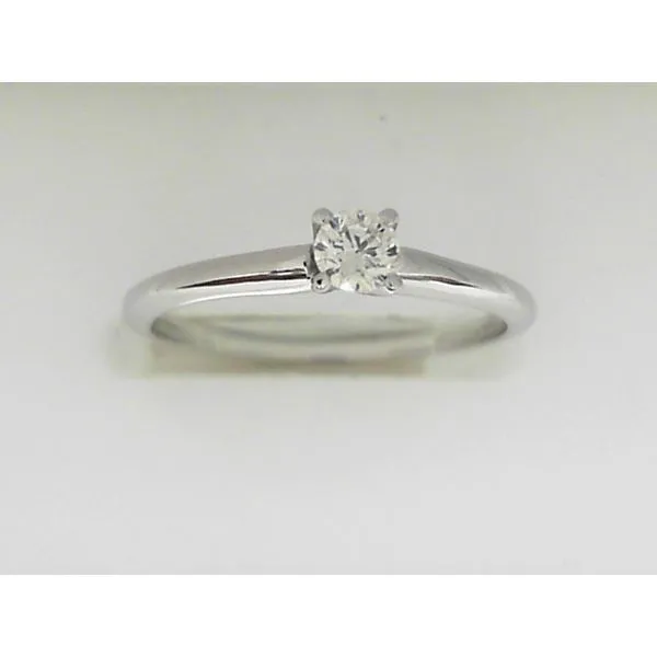 18K White Gold Diamond Engagement Ring Ware's Jewelers Bradenton, FL