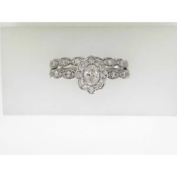 14K White Gold Diamond Engagement Ring Ware's Jewelers Bradenton, FL