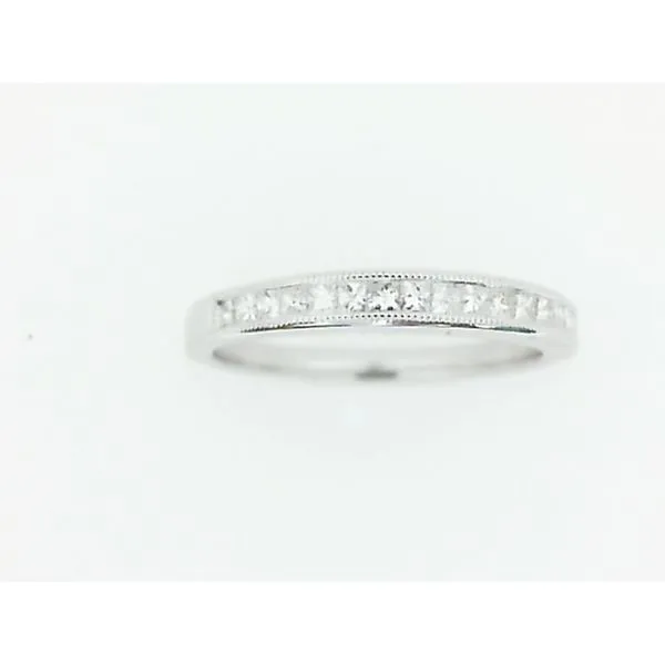 White 14 Karat Diamond Wedding Band Ware's Jewelers Bradenton, FL