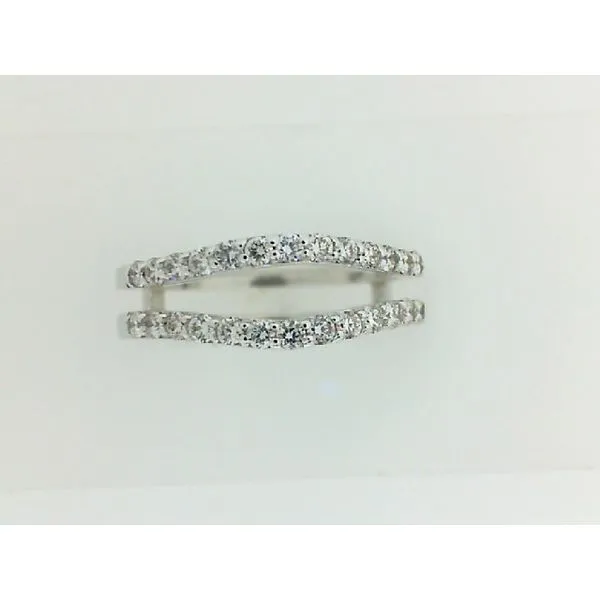 14K White Gold Diamond Wedding Band Ware's Jewelers Bradenton, FL