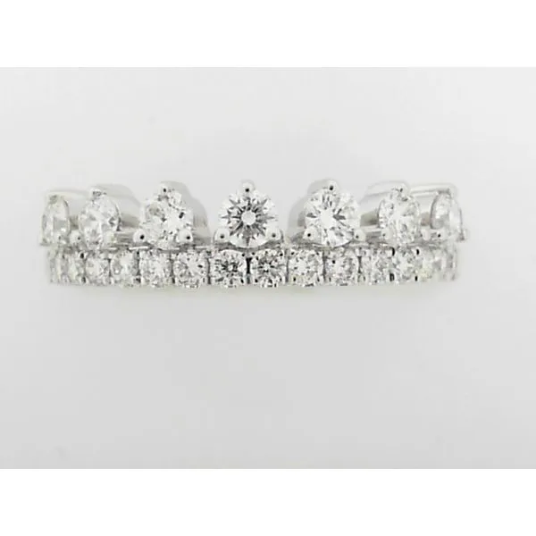 14K White Gold Diamond Wedding Band Ware's Jewelers Bradenton, FL