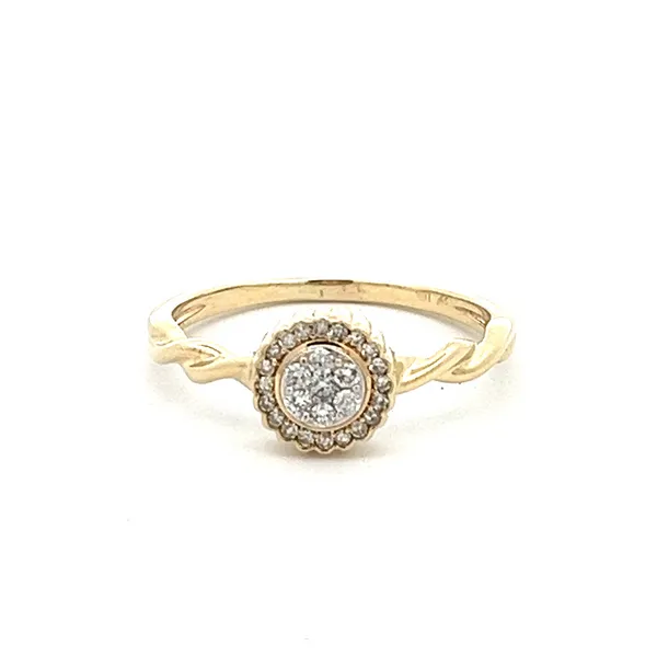 14K Yellow Gold Diamond Ring Ware's Jewelers Bradenton, FL