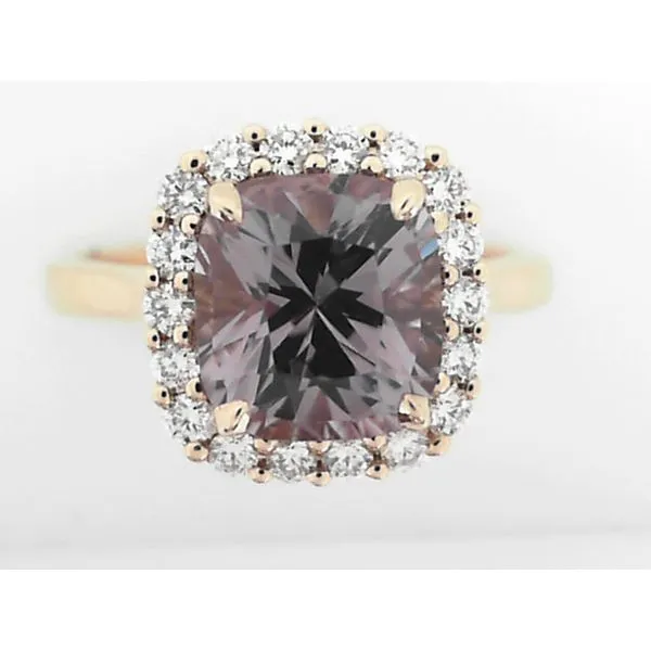 Purple Spinel and Diamond 14K Rose Gold Fashion Ring Ware's Jewelers Bradenton, FL