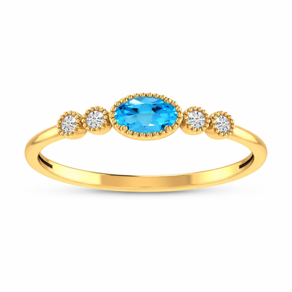 Colored Stone Ring Ware's Jewelers Bradenton, FL