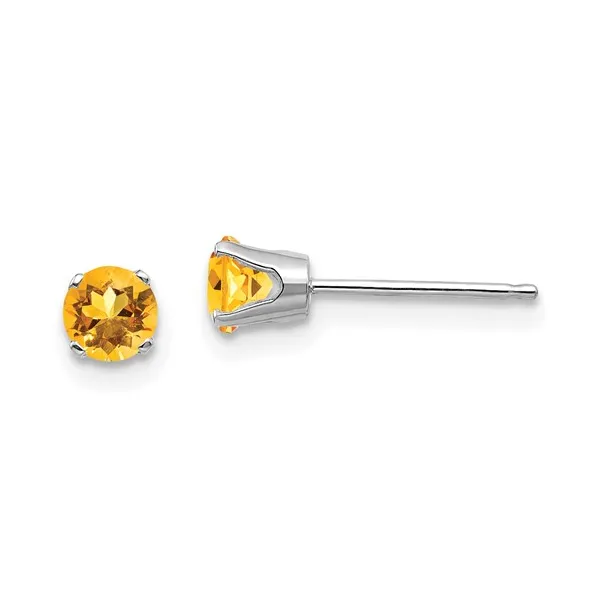 Citrine Stud Earrings Ware's Jewelers Bradenton, FL