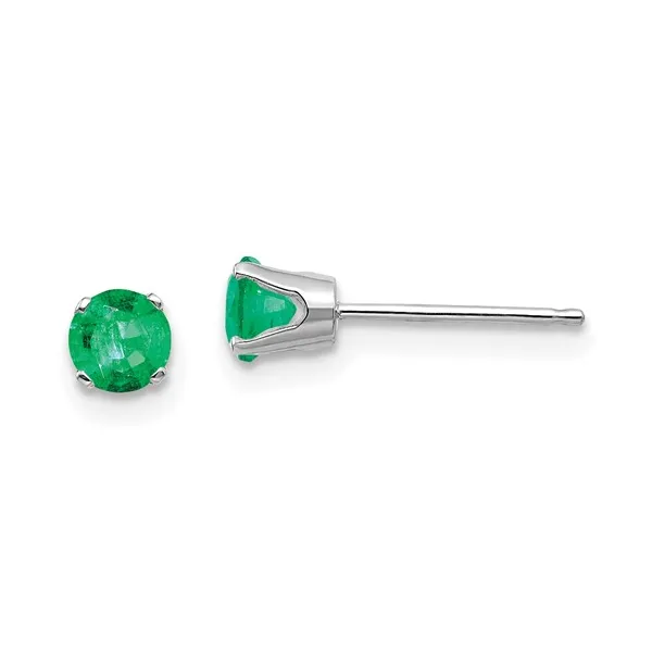 Emerald Stud Earrings Ware's Jewelers Bradenton, FL