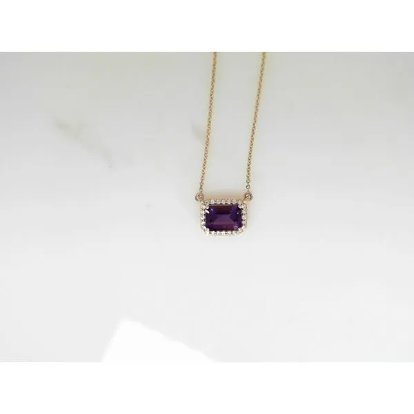 Yellow 14K Gold Colored Stone Necklace Ware's Jewelers Bradenton, FL