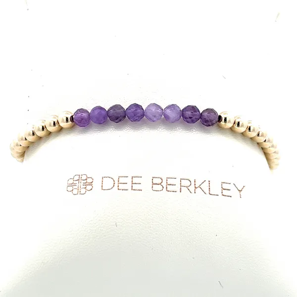 Gold Filled Amethyst Bar Bracelet Ware's Jewelers Bradenton, FL