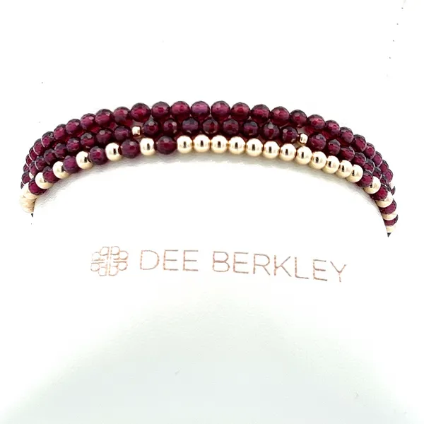 Gold Filled Garnet Bracelet Set Ware's Jewelers Bradenton, FL