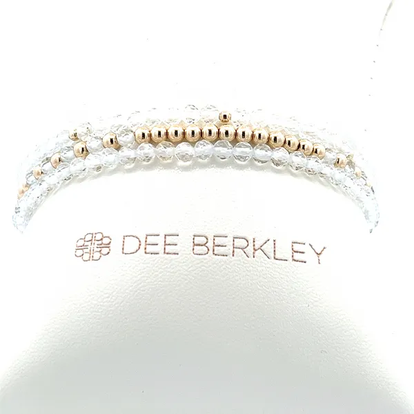 Gold Filled White Topaz Bracelet Set Ware's Jewelers Bradenton, FL