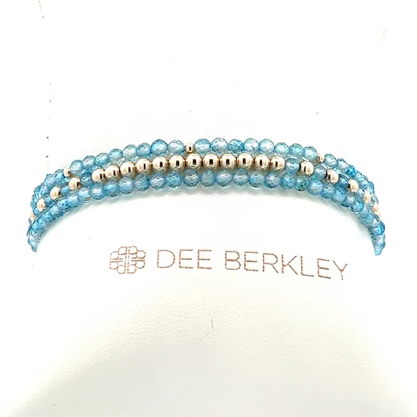 Gold Filled Blue Topaz Bracelet Set Ware's Jewelers Bradenton, FL