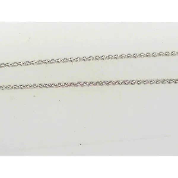 White 14 Karat Spiga Wheat Chain Ware's Jewelers Bradenton, FL