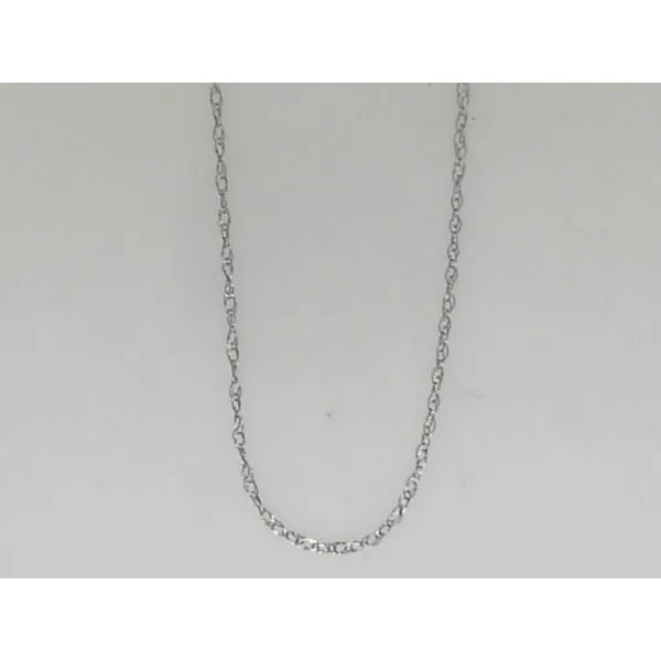 White Gold Rope Chain Ware's Jewelers Bradenton, FL