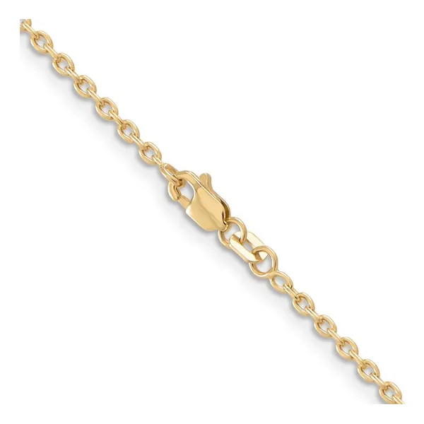 10Kt Yellow Gold Round Open Link Cable Chain Ware's Jewelers Bradenton, FL